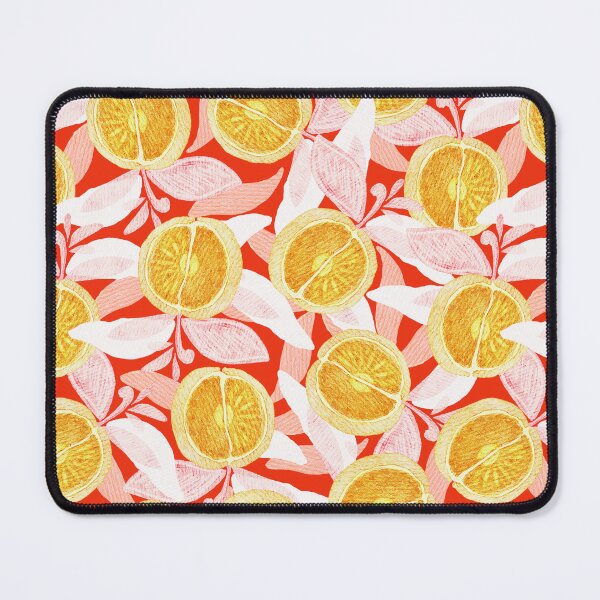 Item preview, Oranges, yellow on red background designed and sold by Alex  Blud.