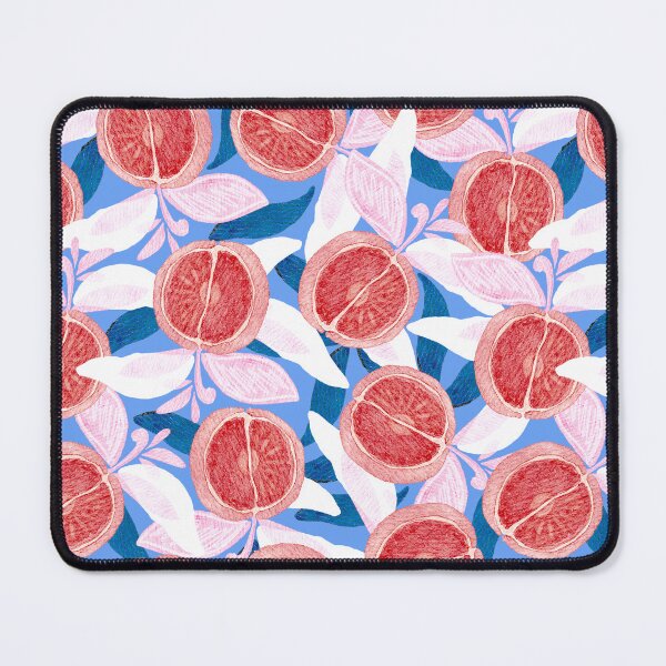 Item preview, Oranges, red on blue background designed and sold by Alex  Blud.