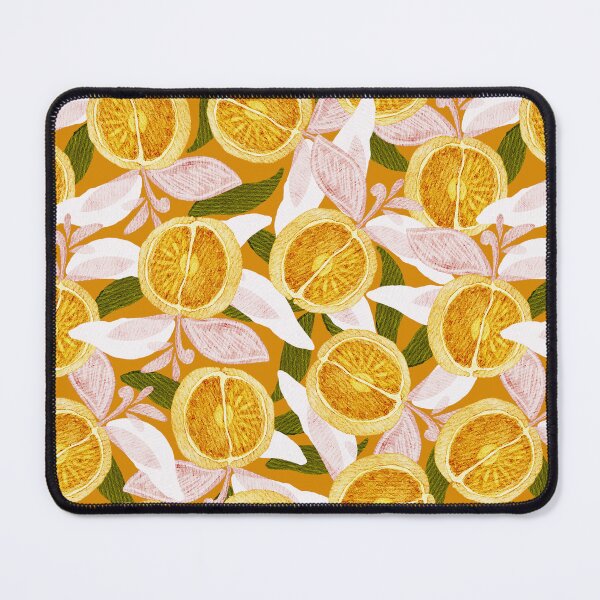 Item preview, Oranges, yellow on orange background designed and sold by Alex  Blud.
