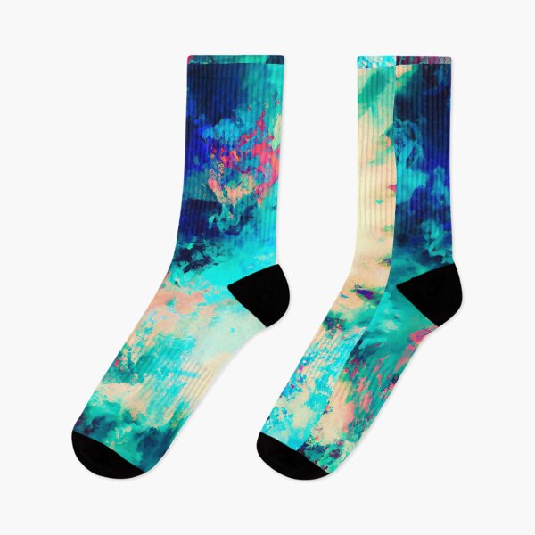 Item preview, Abstract grunge art background texture with colorful paint splas designed and sold by bvdesignart.