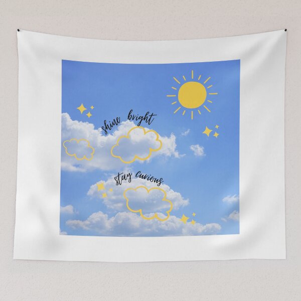 Item preview, shine bright stay curious designed and sold by Taloory.