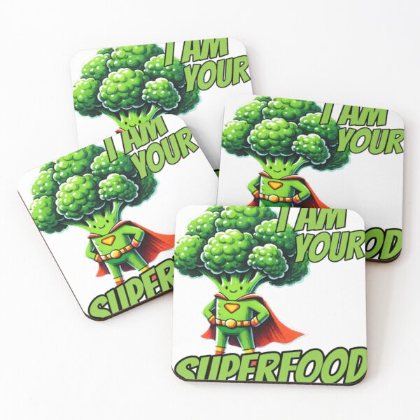 Item preview, I Am Your Superfood Healthy Food Brokkoli designed and sold by EddieHegmann.