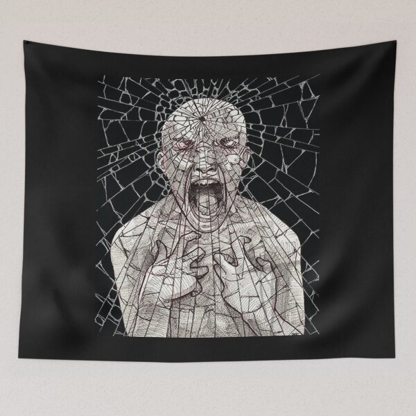 Item preview, Fractured Scream in Shattered Mirror	 designed and sold by stelladaodo.