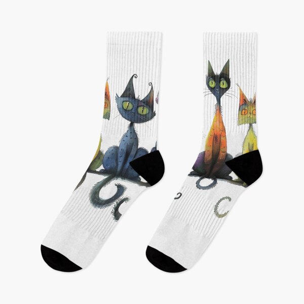 Item preview, Whimsical Cats designed and sold by timea.