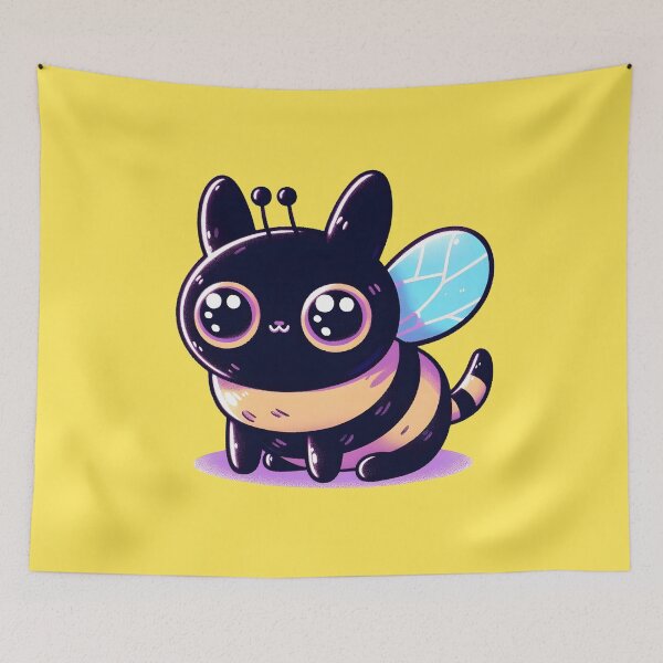 Item preview, Bee cat designed and sold by Anna Halasek.