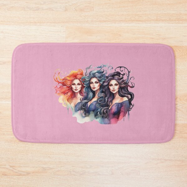 Item preview, Three witches as watercolor designed and sold by Rose Design & Photos.