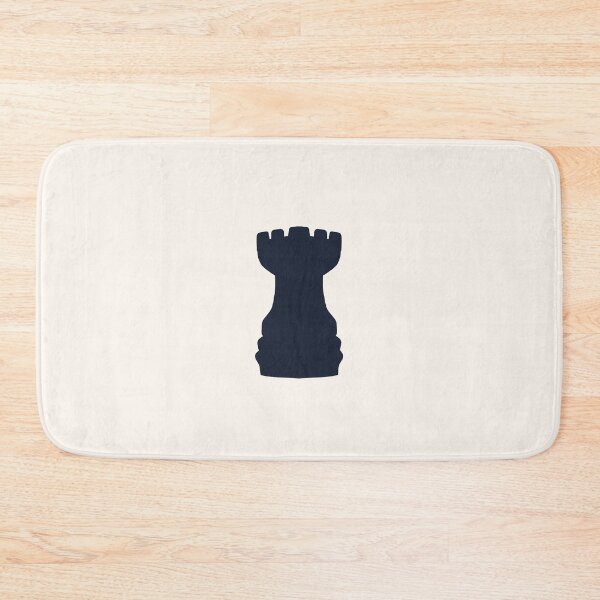 Item preview, Black Chess piece rook  designed and sold by Artofmayara.