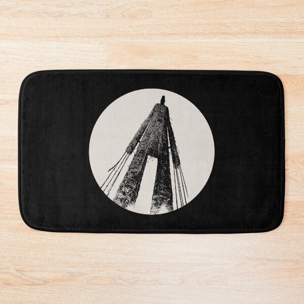 Item preview, The Wicker Man silhouette folk horror white designed and sold by LapinMagnetik.