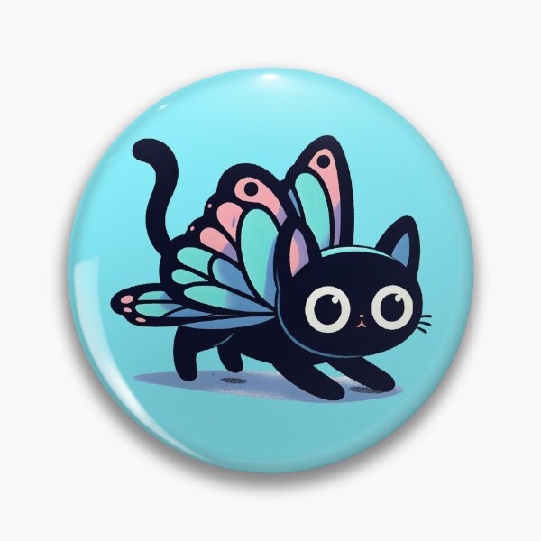 Item preview, Butterfly cat designed and sold by Anna Halasek.