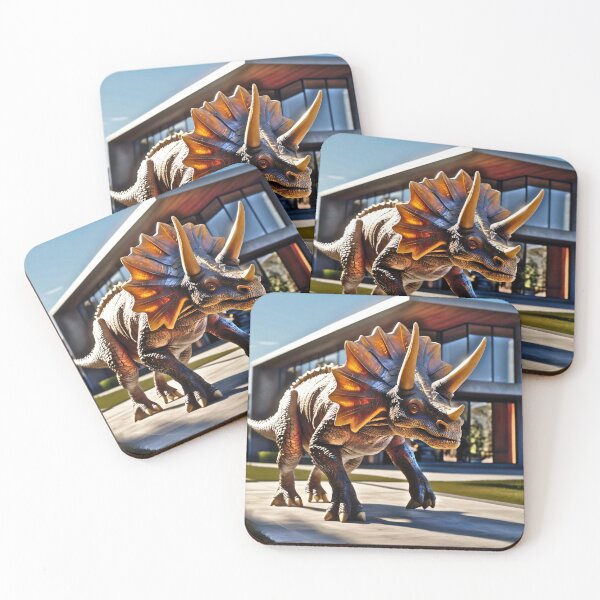 Artikelvorschau, Triceratops  entworfen und verkauft von Peter Kraaibeek | Generative Designs and Car Art.