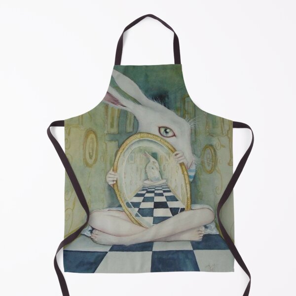 Item preview, Rabbit's Infinite Reflection: Surreal Wonderland designed and sold by thomaasa.
