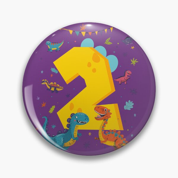 Artikelvorschau, 2. Geburtstag Kinder Dino Dinosaurier Geburtstagsparty entworfen und verkauft von Wild-Co.