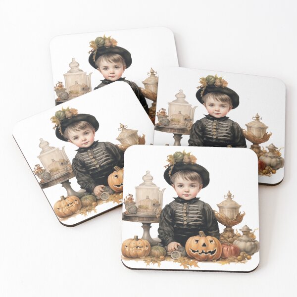 Item preview, Victorian Halloween Boy designed and sold by GiraffeCreative.