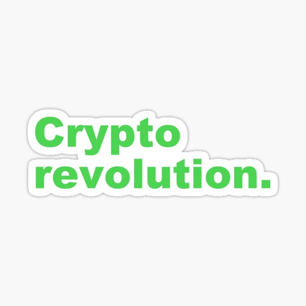 Item preview, Crypto revolution. designed and sold by zzz888.