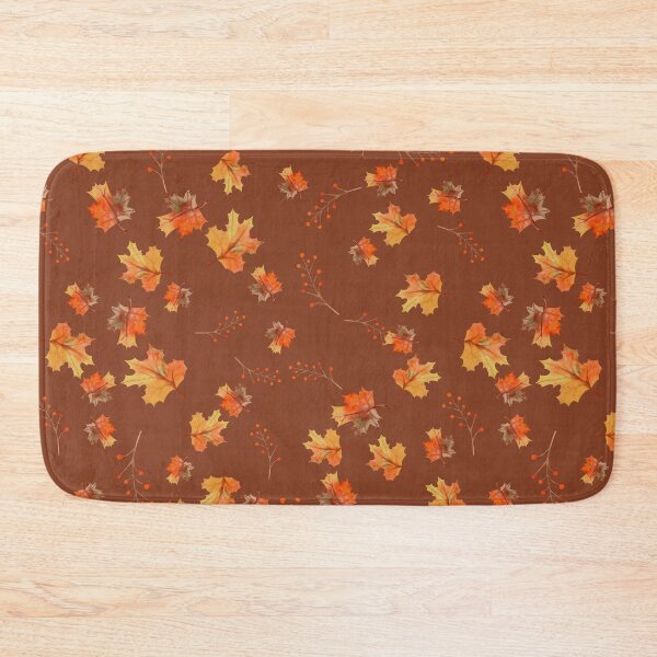 Item preview, Autumn leaf pattern designed and sold by DecoVibe.