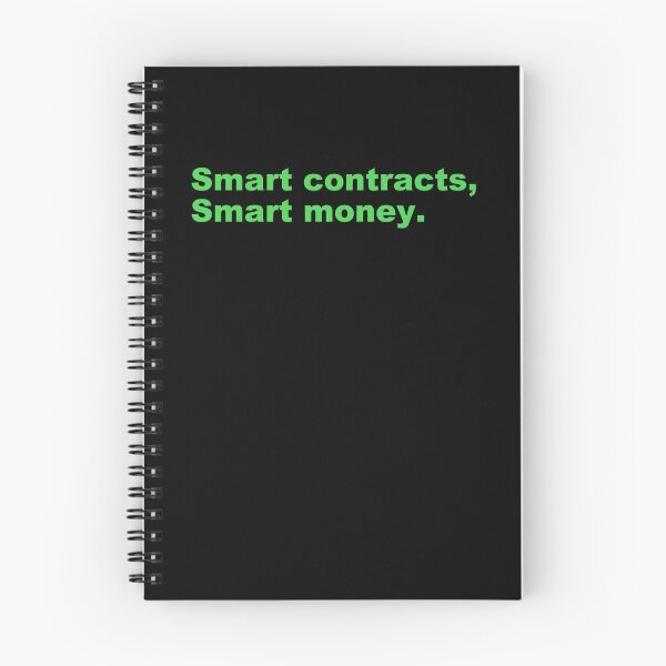 Item preview, Smart contracts, smart money. designed and sold by zzz888.