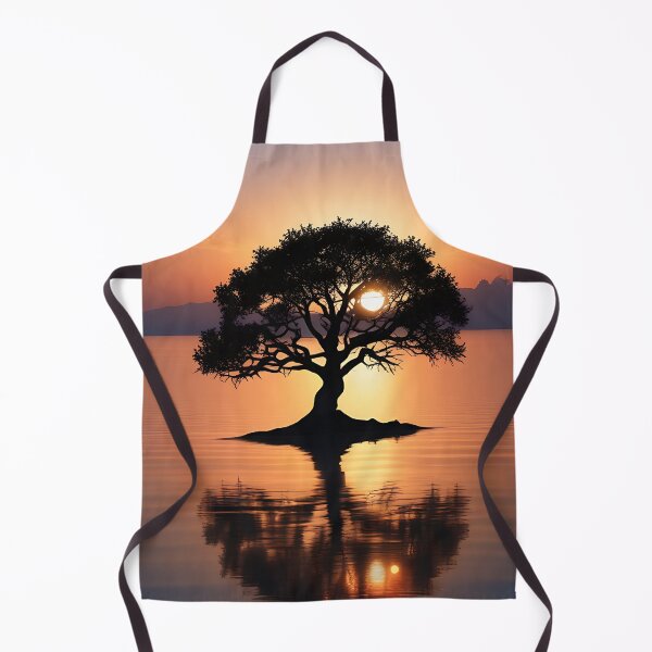 Item preview, The big tree on small island 3d illustration designed and sold by bvdesignart.