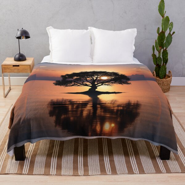 Item preview, The big tree on small island 3d illustration designed and sold by bvdesignart.