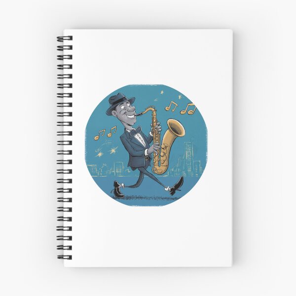 Item preview, Saxophone in the Night designed and sold by TaPaVu.