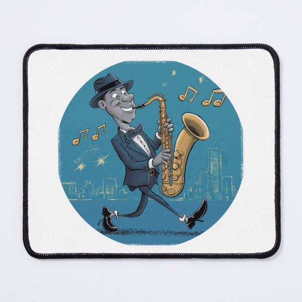 Item preview, Saxophone in the Night designed and sold by TaPaVu.