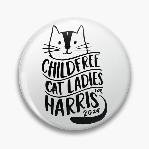 Item preview, Support Kamala Harris - Cat Lady Edition designed and sold by ZedOhEe.