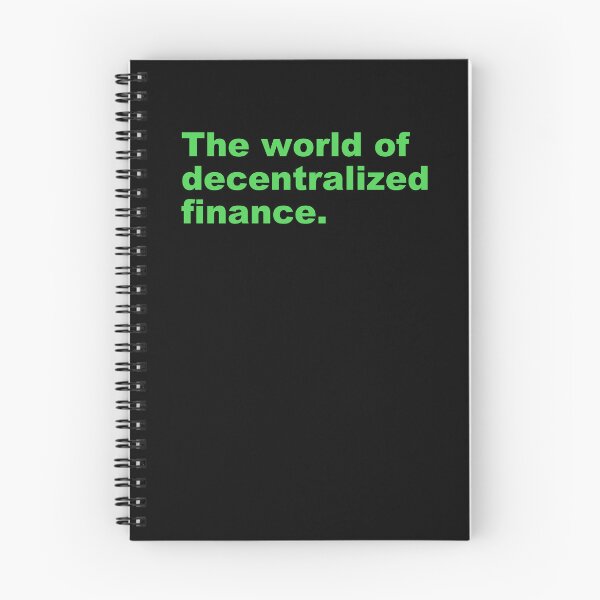 Item preview, The world of decentralized finance. designed and sold by zzz888.
