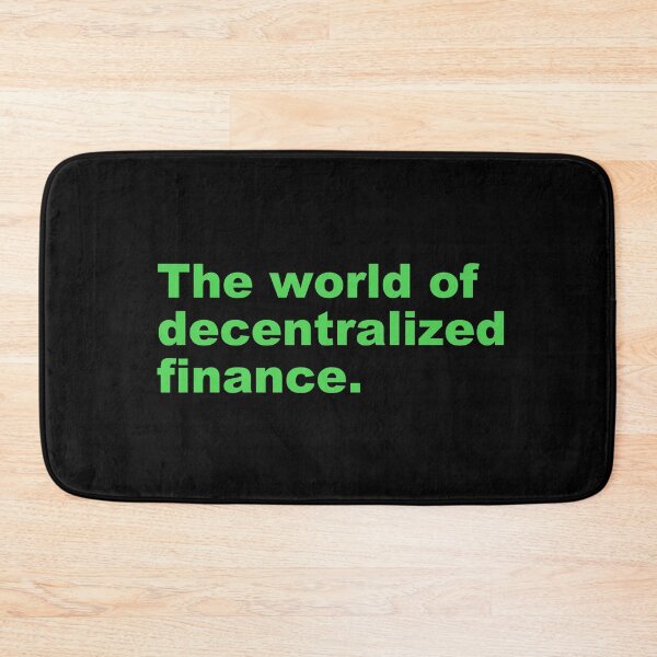 Item preview, The world of decentralized finance. designed and sold by zzz888.