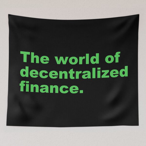 Item preview, The world of decentralized finance. designed and sold by zzz888.
