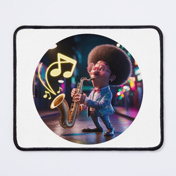 Item preview, Saxo Jazz Poster designed and sold by TaPaVu.