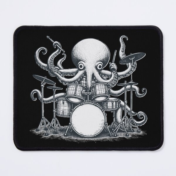 Item preview, Octopus playing Drums designed and sold by timea.