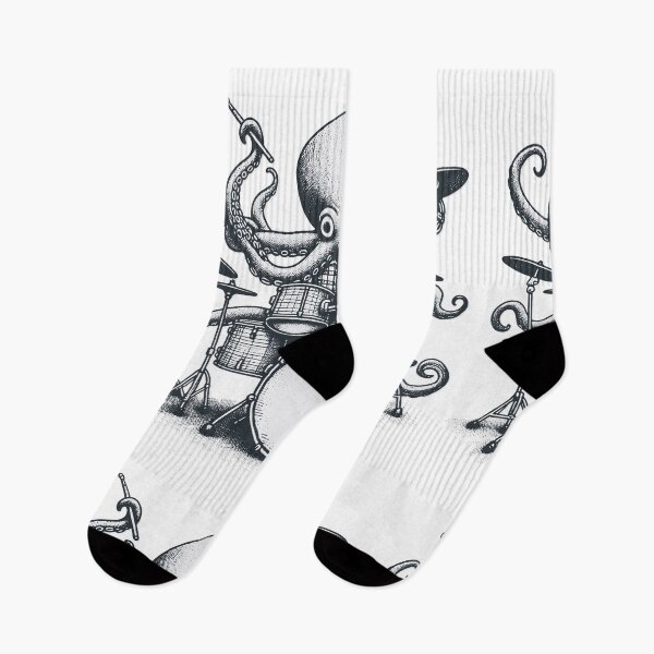 Item preview, Octopus playing Drums designed and sold by timea.