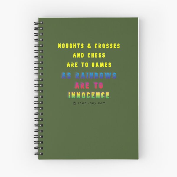 Item preview, Noughts n Crosses - Chess - Rainbows designed and sold by AlienAlmanac.