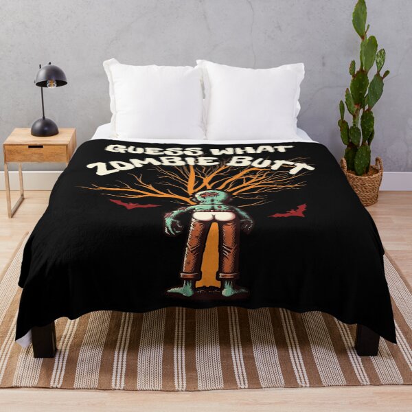 Item preview, Guess What? Zombie Butt! Funny Saying designed and sold by LuminOrb.