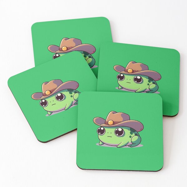 Item preview, Cowboy frog designed and sold by Anna Halasek.