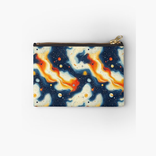 Item preview, Retro space pattern with stars, planets and nebula designed and sold by Hamish Davies.