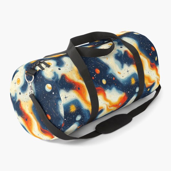 Item preview, Retro space pattern with stars, planets and nebula designed and sold by Hamish Davies.