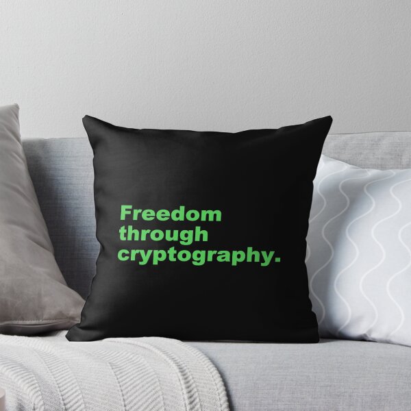 Item preview, Freedom through cryptography. designed and sold by zzz888.