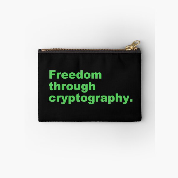 Item preview, Freedom through cryptography. designed and sold by zzz888.