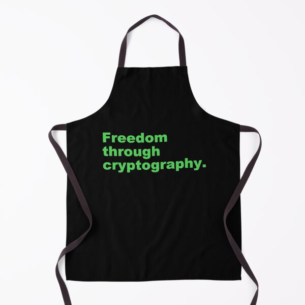 Item preview, Freedom through cryptography. designed and sold by zzz888.