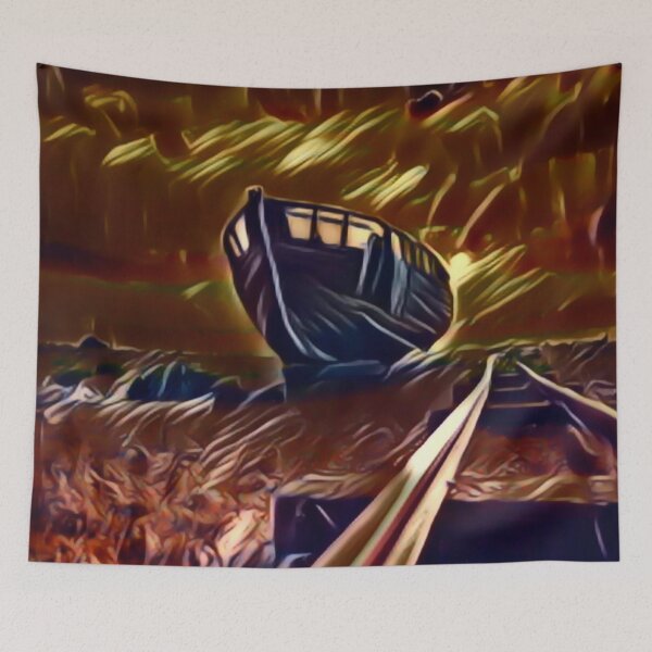 Item preview, Resting Boat In Expressive Blend designed and sold by Fearless-Fox.
