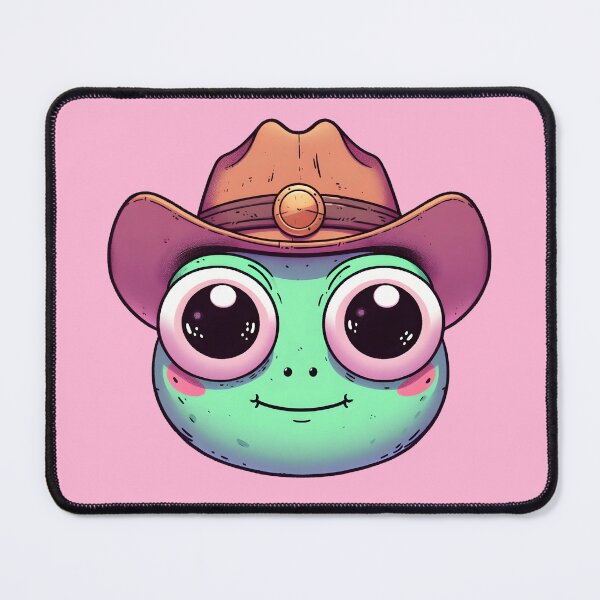 Item preview, Cowboy frog designed and sold by Anna Halasek.