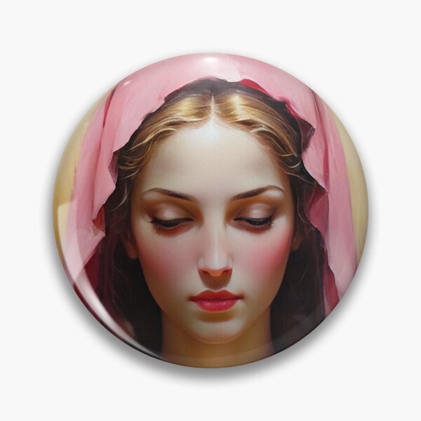 Item preview, Holy Mary, Saint Mary, Extremely Beautiful Oil Impasto Painting 10 designed and sold by VarnaChitra.