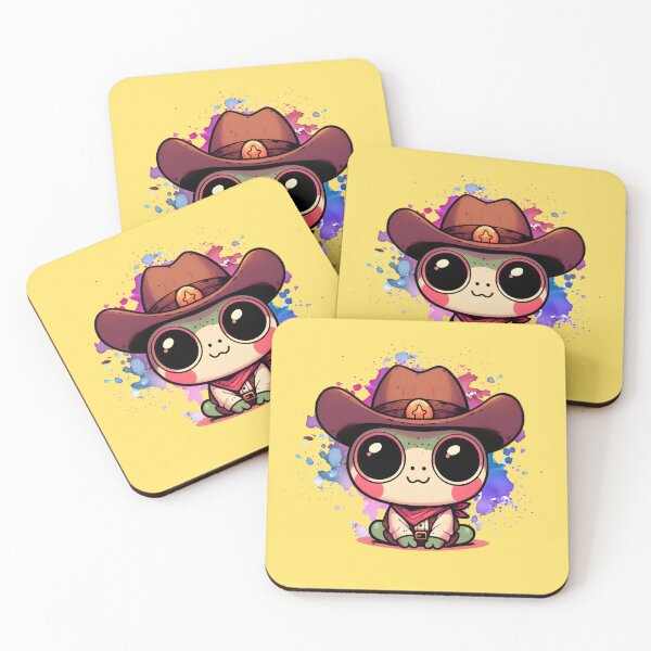 Item preview, Cowboy frog designed and sold by Anna Halasek.