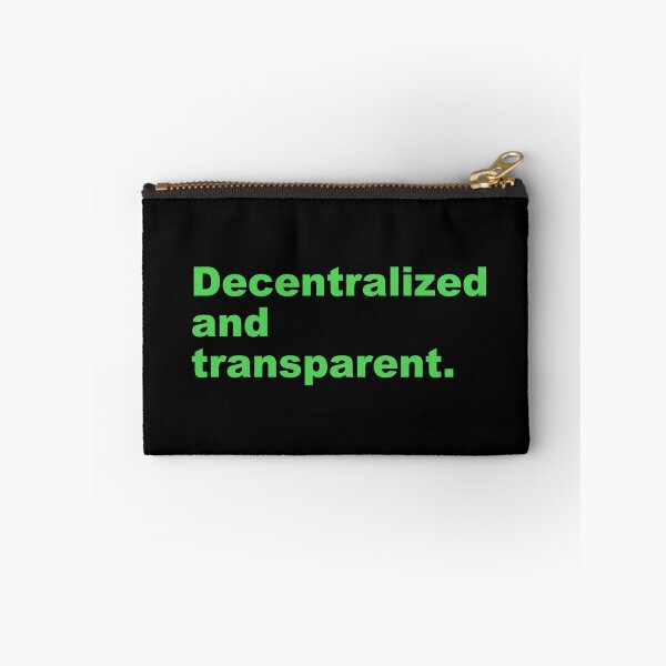 Item preview, Decentralized and transparent. designed and sold by zzz888.