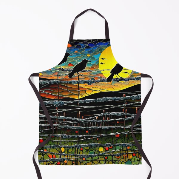 Item preview, Crows on wire fence 3 designed and sold by George Hutton Hunter.