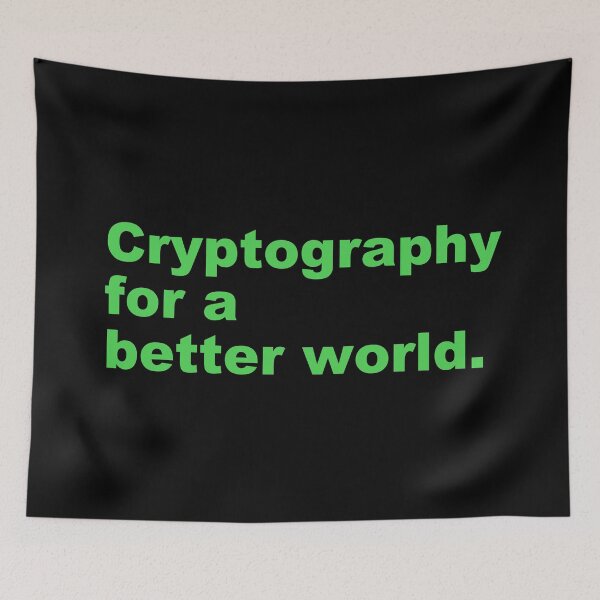 Aperçu de l'œuvre La cryptographie pour un monde meilleur. créée et vendue par zzz888.