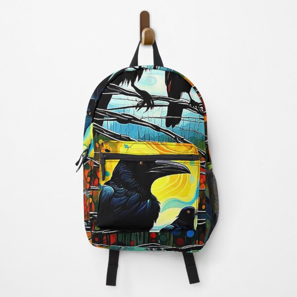 Item preview, Crows on wire fence 4 designed and sold by George Hutton Hunter.