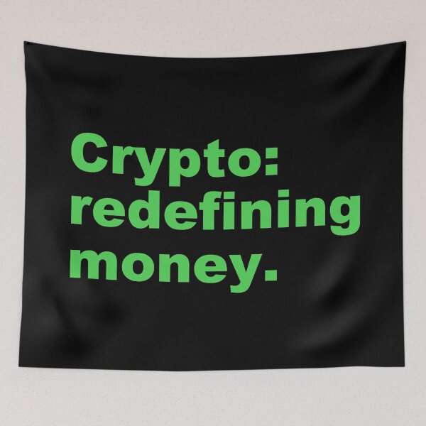 Item preview, Crypto: redefining money. designed and sold by zzz888.