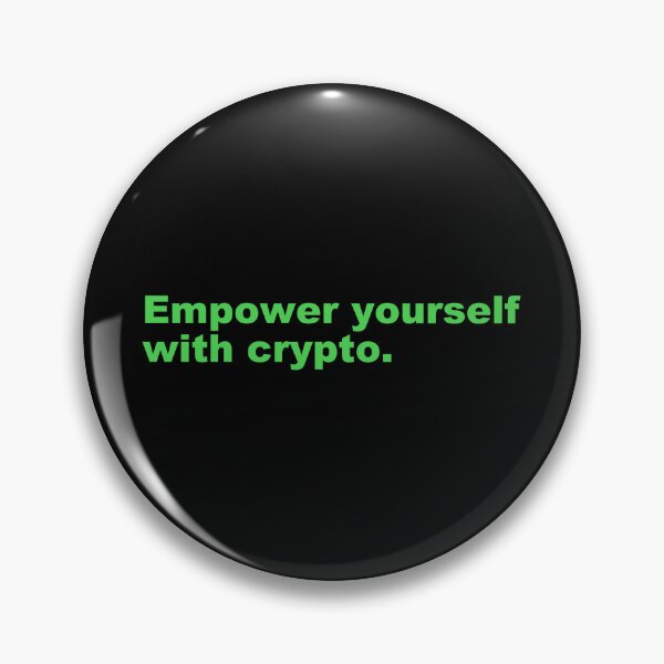 Item preview, Empower yourself with crypto. designed and sold by zzz888.