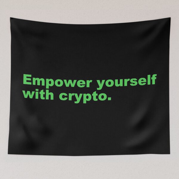 Item preview, Empower yourself with crypto. designed and sold by zzz888.